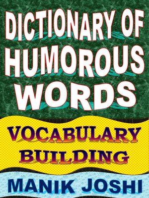 cover image of Dictionary of Humorous Words